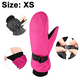 thumbnail image 2 of Guantes de esquí para nieve para hombres y mujeres, guantes de invierno para motos de nieve con pantalla aislada,Shape1,XS, 2 of 5