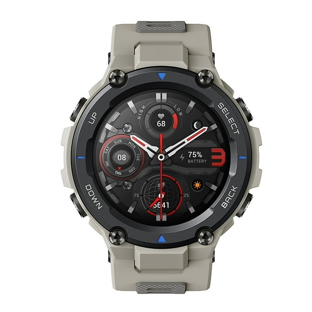 Amazfit T-Rex Pro Men's Rugged Outdoor Smartwatch Tracker: GPS