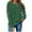 Army Green, variant on Women's Christmas Sweatshirts Plus Size Fleece Sweaters Fall Winter Fashion Long Sleeve Blouses Xmas Printed Shirts Casual Loose Comfortable Holiday Pullover Tops
