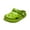 Green, variant on Girls Slippers For Everyday Comfort Outdoor Closed Toe Sandal Style Footwear With Sole For Play And School House Slippers for Girls