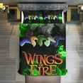 thumbnail image 2 of Wings Of Fire WOF Comforter Set 3 Pieces Quilt Cover Set Soft Bedding Sets for All Seasons (1 Comforter 86"x70", 2 Pillowcases), 2 of 8