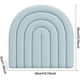 thumbnail image 3 of 3D Anti-Collision Wall Stickers for Kids - Soft PU Self-Adhesive Padded Wall Panels, Waterproof Bedside Protective Cushion for Decor, 3 of 5