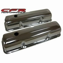 CFR  1957-76 Ford Big Block Fe 352-390-406-427-428 Steel Valve Covers - Chrome
