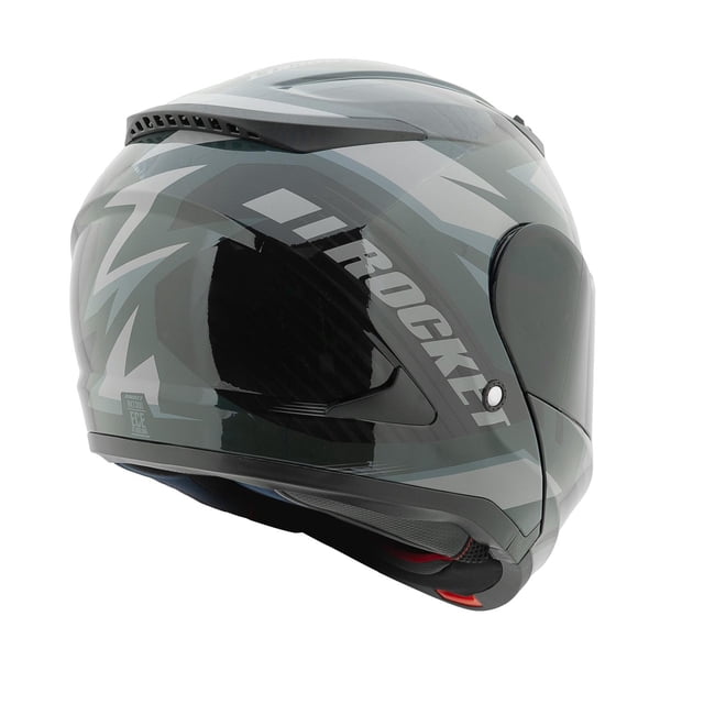 Casco Abatible Joe Rocket RKT 300 Series Alter Ego Gris / Carbón gris oscuro L