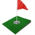 thumbnail image 3 of Estera de Entrenamiento PortáTil para Putting de Golf, Ayuda para Entrenamiento, PráCtica Interior y Exterior para Principiantes, Para Oficina en Casa, 3 of 7