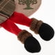 thumbnail image 5 of Medias navideñas a cuadros con bolsa de regalo para dulces, decoración navideña colgante Santa, 5 of 9