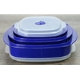 Calypso Basics, Microwave Cookware/ Storage Set, Indigo