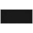 thumbnail image 3 of vidaXL Console Table Black 80x35x75 cm Tempered Glass, 3 of 5