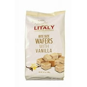 Litaly Bite Size Wafers with Vanilla, 14.1 Ounce