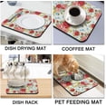 thumbnail image 3 of Washable Quick Dish Drying Mats Non-Slip Coffee Maker Mat for Kitchen Counter Home Coffee Bar Pad 16''''x18'''', Black, RYkytD-FT9YWED, 3 of 5