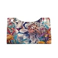 thumbnail image 2 of Logiee Vibrant Leopard In Flowers Print Tissue Box Cover,Stylish Tissue Box Holder Decorative Tissue Cover for Bathroom Toilet Bedroom Living Room Table Desk Office, 2 of 7