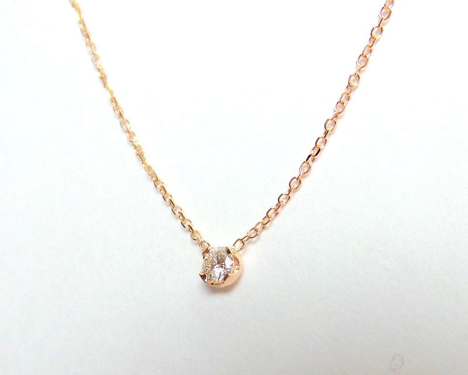 Walmart diamond hotsell solitaire necklace