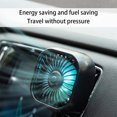 thumbnail image 3 of Mini Ventilador Refrigeración Con Aire para Coche JShteea LED Colorida Ventilador Con Clip USB Negro, 3 of 9