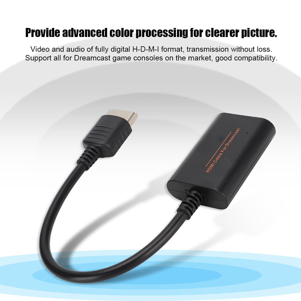 Adaptateur Sans Fil Bluetooth Pour Manettes Sega Dreamcast - Noir - Compatible Consoles Et Manettes DC