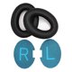 thumbnail image 4 of Btafrte 2 Almohadillas Cuero para Almohadillas Repuesto para QuietComfort (negro), 4 of 7