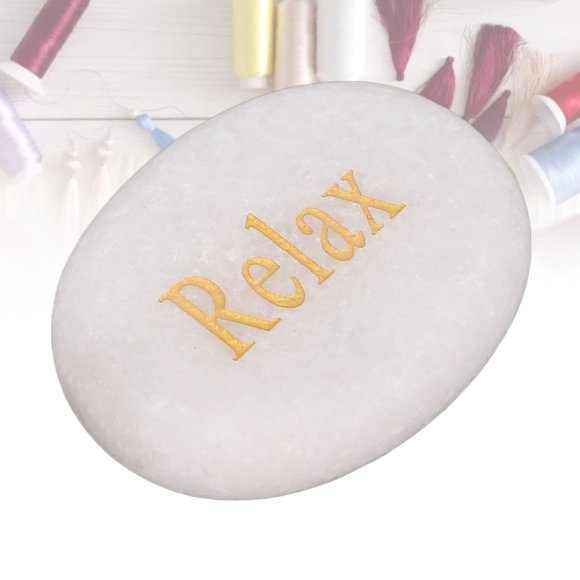 Inspirational Marble Stone Engraved Letters with Exquisite Craftsmanship Unique Present for Friends Family Teachers