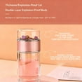 thumbnail image 2 of 2026 Upgraded Glass Tea Infuser, 3-in-1 Design Double Layer Borosilicate Glass Infuser Mug with Built-in Strainer for Tea Water Separation & Loose Leaf Brewing, 2 of 8
