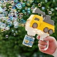 thumbnail image 1 of Machine Moussante à 12 Trous / Pistolet à Mousse Automatique Portatif pour Enfants / Inclut une Solution de Mousse de 100 ml / Jaune, Gris, Rouge, Bleu, Violet, 1 of 5