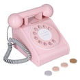thumbnail image 1 of Juguete para teléfono fijo ejercicios para hablar habilidades de comunicación cultivar hábitos financieros juguetes de teléfono vintage para el hogar para niños mayores de Amonsee Otros, 1 of 8