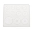 thumbnail image 1 of AMLESO 3x1 Set button Shape Silicone DIY Jewelry Mold Resin Mould Baking Shape Mould 3 Pcs, 1 of 8