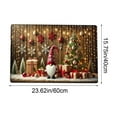 thumbnail image 3 of Christmas Decorations Outdoor All-Weather Doormat For Patio Porch And Garage 15.7x23.6 Inch Christmas Tree Decor Christmas Gifts, 3 of 6
