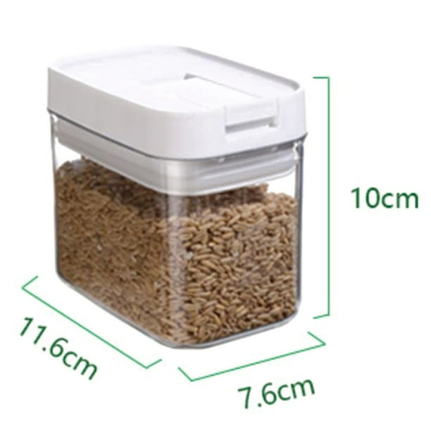 Airtight Square Containers Square Jarwith lid,Cereal Dry Food Storage