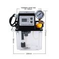 thumbnail image 2 of Bomba de aceite Irfora Una pantalla 0.5L 50ml / min 220 V 28W Bomba de aceite lubricante automática Inyectores de aceite Motor de cobre completo Bomba de aceite eléctrica Sincronización Función de ala Irfora Bomba de aceite, 2 of 7