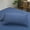 Dark Blue, variant on HKEJIAOI Premium Solid Color Pillowcase, Polyester Bedding, Soft & Breathable, Enhanced Comfort, Standard Size 18.9x29.13 Inch, Ideal for Home & Travel