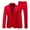 Red, variant on SNOWSONG Slim Fit Suits for MenClearance! Mens Formal Wear Men's Suits Slim Business Wedding Party Jacket Jacket + Pants Suit Two Piece Set Men's Suits Red 2XL
