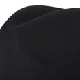 thumbnail image 4 of Sonducket Sombrero de ala ancha de fieltro, gorro Vintage para mujer, gorro cálido de invierno, accesorios de ropa de viaje para fiestas Sombreros negro, 4 of 8