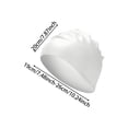thumbnail image 3 of Silicone Swimming Cap for Competitive and – Flexible Water Headwear for Comfortable Fit and Reduced Drag (Hydro Optimized Design), 3 of 5