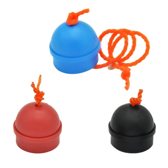 Shisuyan Chalk Holder For Billiards Black Rubber 3Set 1.3x1.6x1.6In