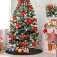 thumbnail image 4 of FMSHPON Halloween Cobweb Pattern Xmas Christmas Tree Skirt Stand Mat for Holiday Party Decoration Indoor Outdoor 48 inches, 4 of 6