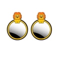 thumbnail image 1 of Espejo auxiliar para automóvil de 2 piezas - Little Lion, espejo de punto ciego ajustable de 360 grados, espejo redondo pequeño para automóvil con ventosa, 1 of 2