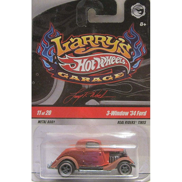 Hot Wheels Larry's Garage BROWN 3-Window '34 Ford 11/20 - Walmart.com