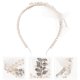 thumbnail image 5 of FELTECHELECTR Diadema de novia con perlas de cristal, tocado, accesorios de boda (G485), 5 of 6