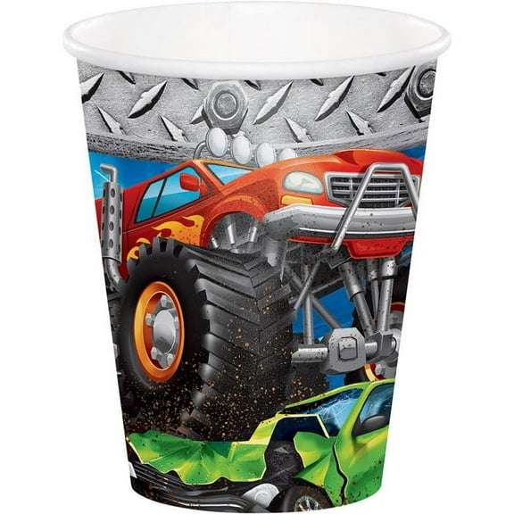 96 Count Bulk Pack Monster Truck Cups