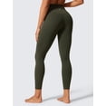 thumbnail image 2 of Pantalones CRZ YOGA Butterlift tiro alto 25" verde oliva talla S, 2 of 4