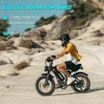 thumbnail image 2 of Set of 2 Electric Bike for Adults 20”, 1500W E-Mountain Bike 48V 15.6AH UL2849, 2 of 9