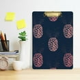 thumbnail image 6 of FMSHPON Pink Pineapple Clipboard Hardboard Wood Nursing Clip Board and Pull for Standard A4 Letter 13x9 inches, 6 of 7