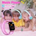 thumbnail image 3 of Jsbaby Kids Smart Watch with 36 Styles Themes 26 Games Alarm Music Camera Calculator Calendar Watch,Learning Birthday Toys Gifts for Boys Girls Ages 3-14 (Pink), 3 of 7