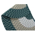 thumbnail image 3 of Better Trends 22" x 44" Wedge Braided Rug 100% Polypropylene Durable and Stain Resistant Reversible Indoor Area Utility Rug, Country Stripe Collection - Hunter Stripe, 3 of 5