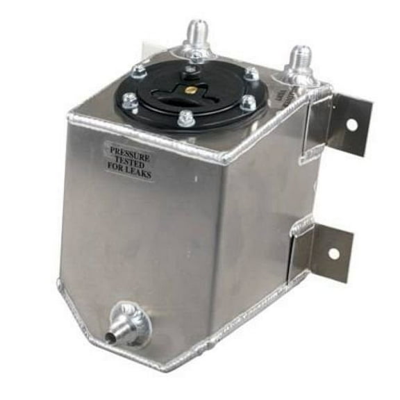 Rci 2010A Aluminum Fuel Cell, Natural Aluminum Color, 1 Gallon, 6L X 6W X 6H