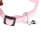 thumbnail image 3 of Lazo de del perrito del perro, collar de del - Negro S Naranja S, 3 of 9