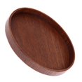 thumbnail image 1 of Plateau en Bois Brun Modèle Présentoir Base Table de Sable Support de Plateforme 21x2cm, 1 of 6