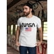 thumbnail image 2 of Playera NASA Para Hombre - Texto NASA con Bandera Nasa T-shirt, 2 of 4