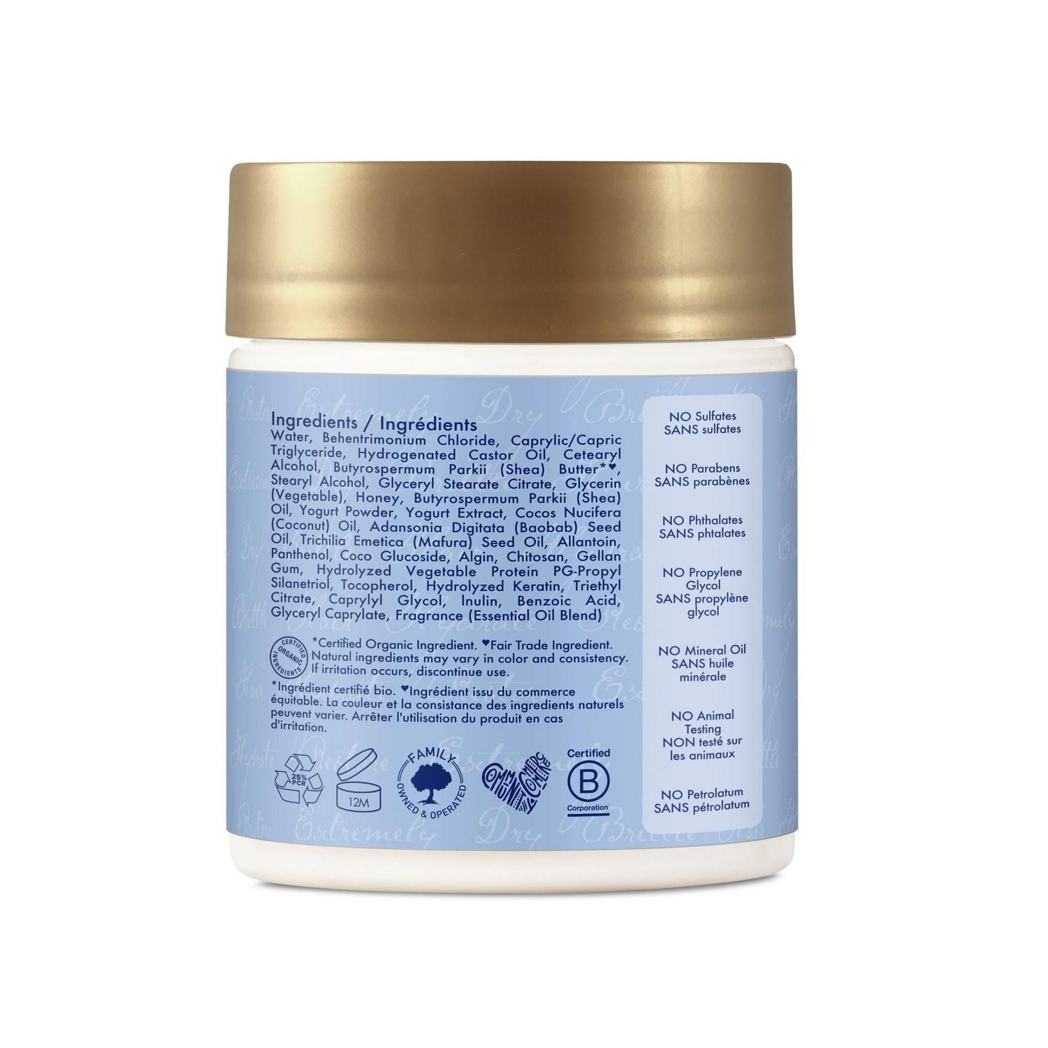 Shea Moisture Manuka Honey and Yogurt Treatment