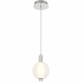 thumbnail image 2 of Eurofase 47189-027 Palmas 10 in. Polished Nickel White Glass Pendant Ceiling Light, 2 of 3