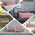 thumbnail image 6 of Pink Body Pillow Covers 20"x60", Vintage Modern Abstract Art Ombre Soft Brushed Microfiber Breathable Throw Pillow Covers, Pillowcase with Zipper for Couch Sofa Bedroom Living Room, 6 of 9