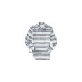 thumbnail image 1 of Aeropostale Camisa abotonada con bolsillo a rayas para hombre, azul, pequeña Aeropostale Botones al frente, 1 of 1